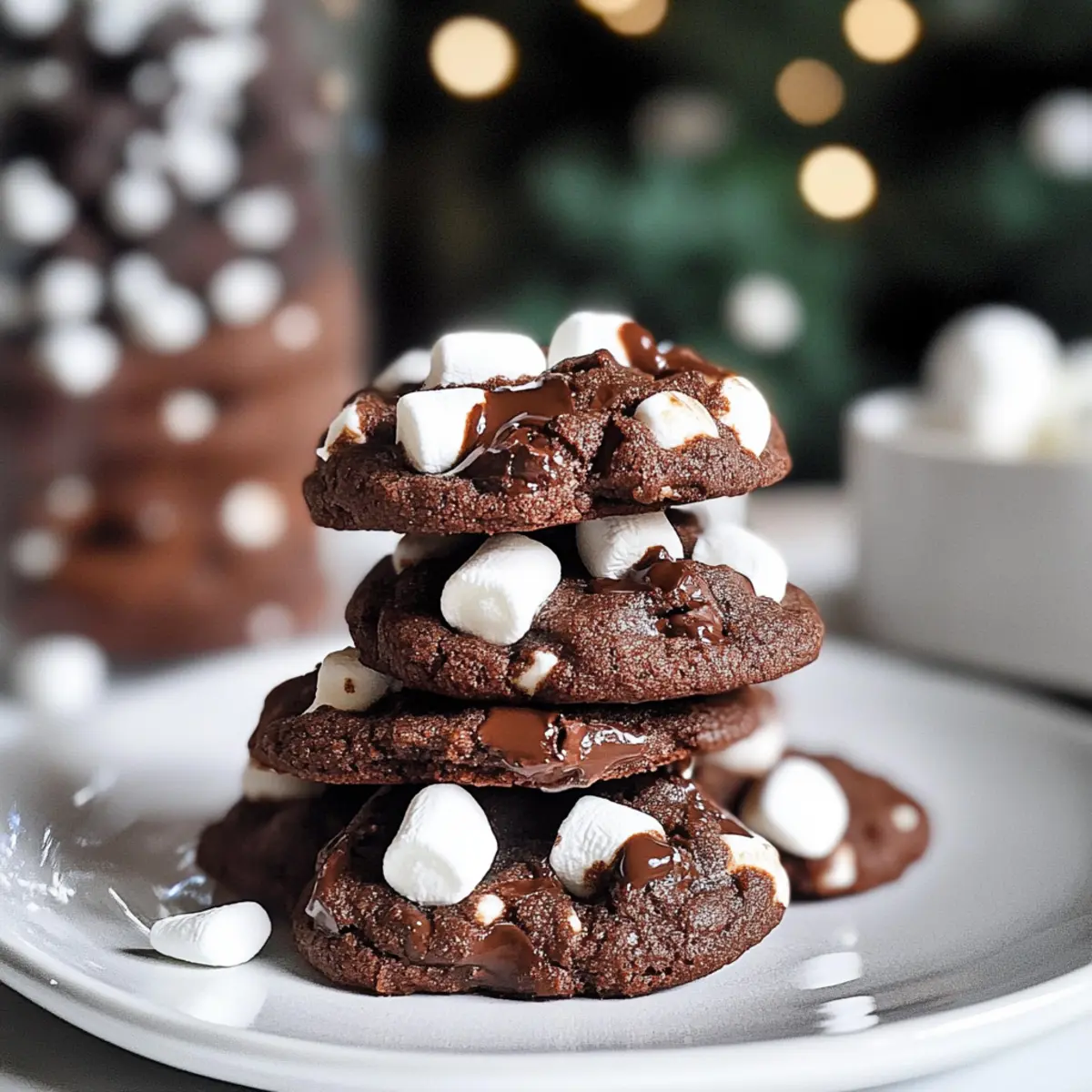 Hot Chocolate Cookies