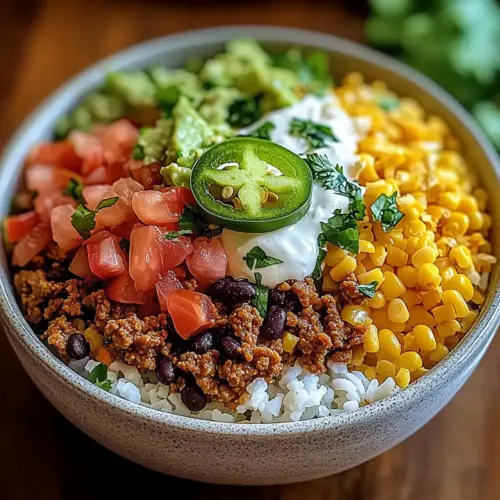 Taco Rice Bowl