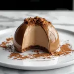 Gingerbread Latte Mousse Domes