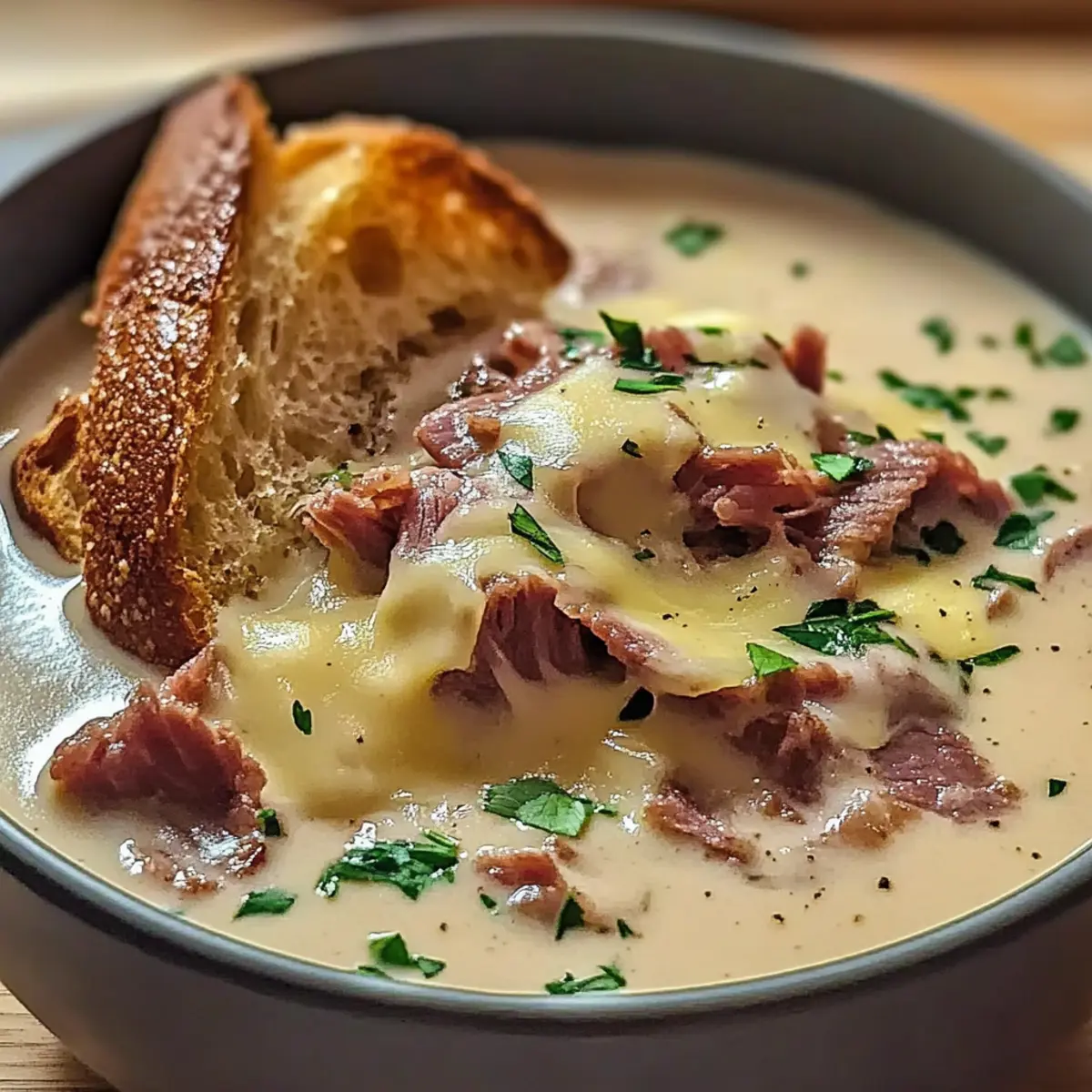 Creamy Reuben Soup
