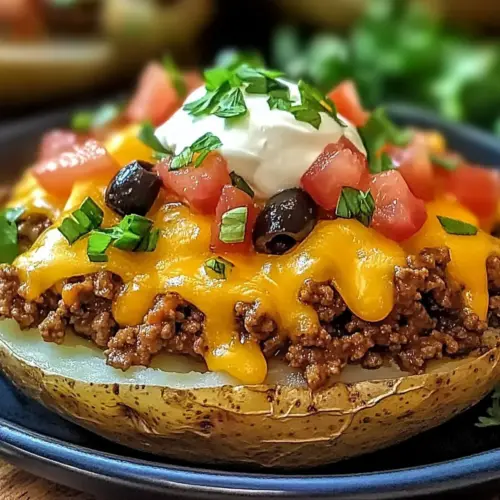 Cheesy Taco Potatoes