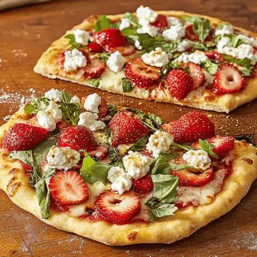 Strawberry Goat Cheese Pizza