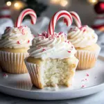 White Chocolate Peppermint Cupcakes