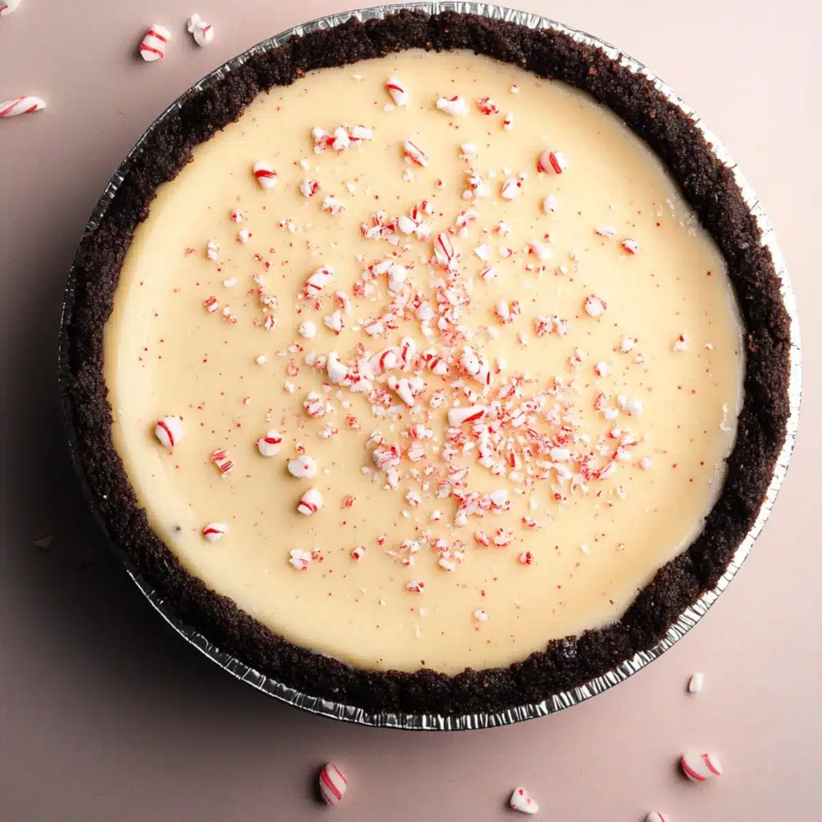 Candy Cane Pie