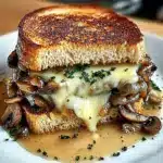 Swiss Mushroom Melt Sandwich