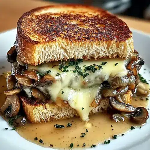 Swiss Mushroom Melt Sandwich