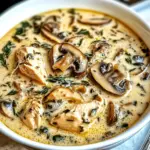 Rotisserie Chicken Mushroom Soup