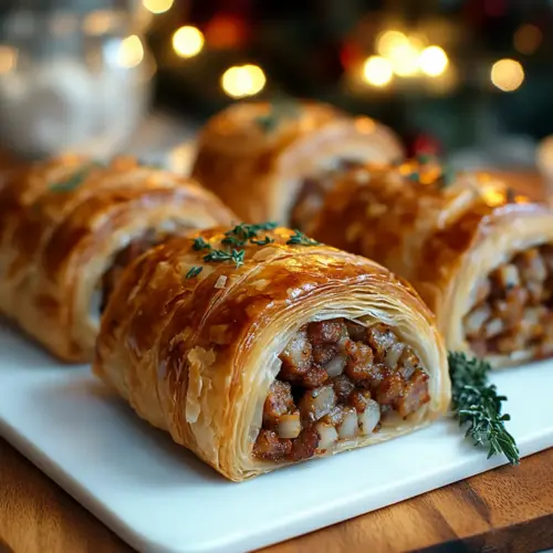 Christmas Sausage Rolls