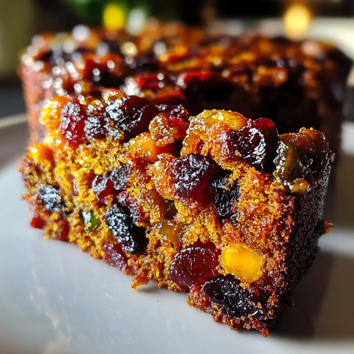 Christmas Fruit Cake with Brandy