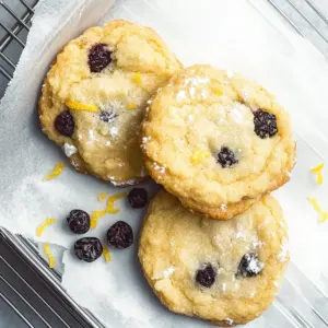 Lemon Blueberry Cookies