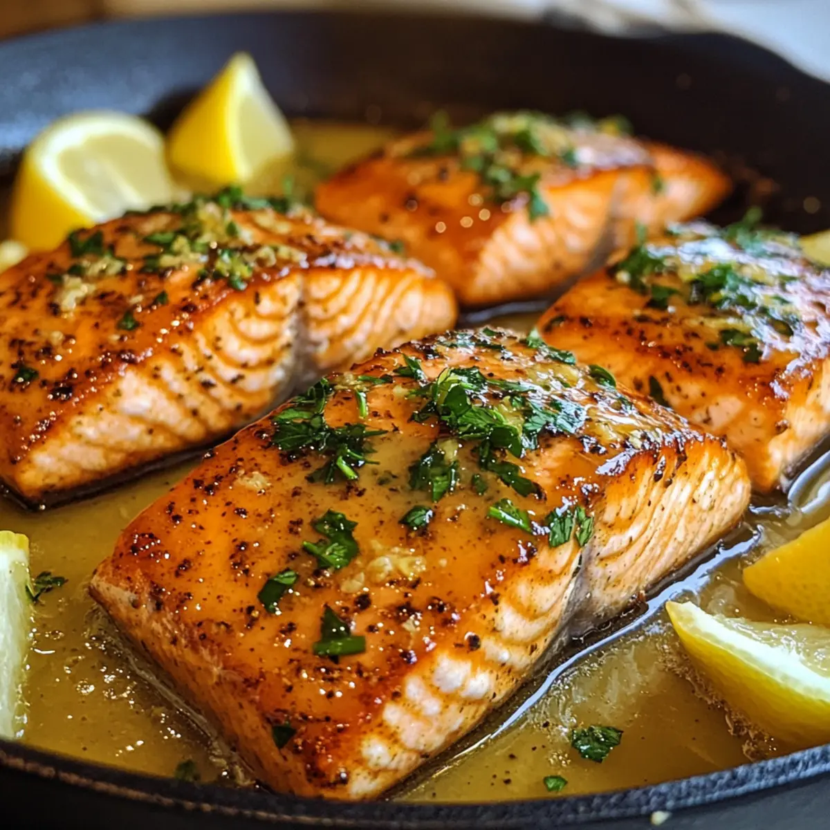 Cajun Honey Butter Salmon