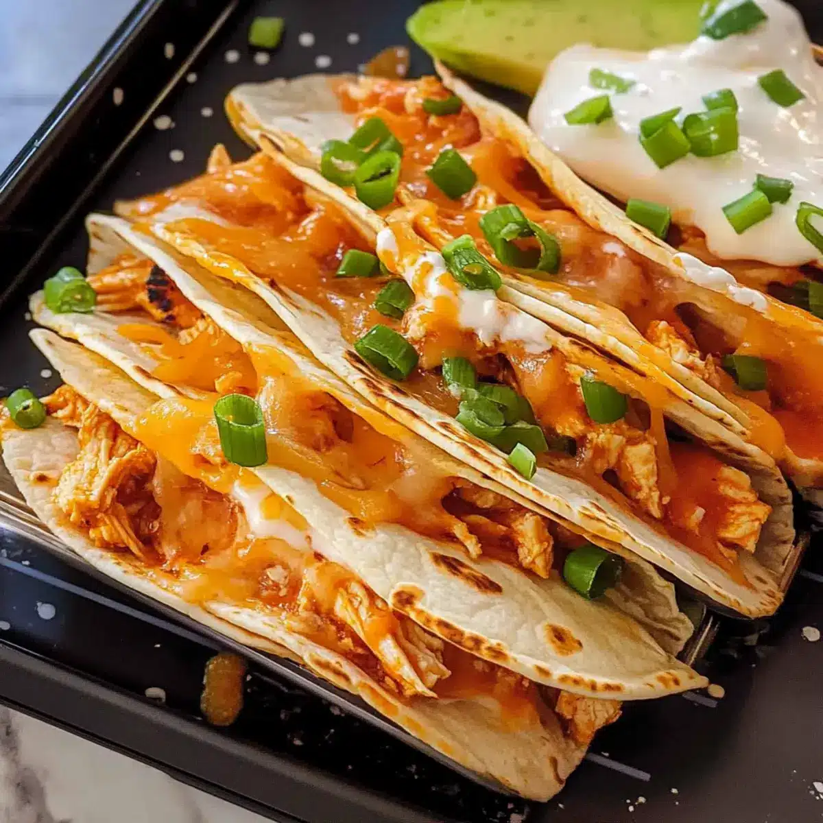 Buffalo Chicken Tacos