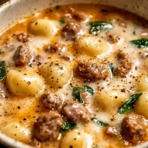 Italian Sausage Gnocchi Soup