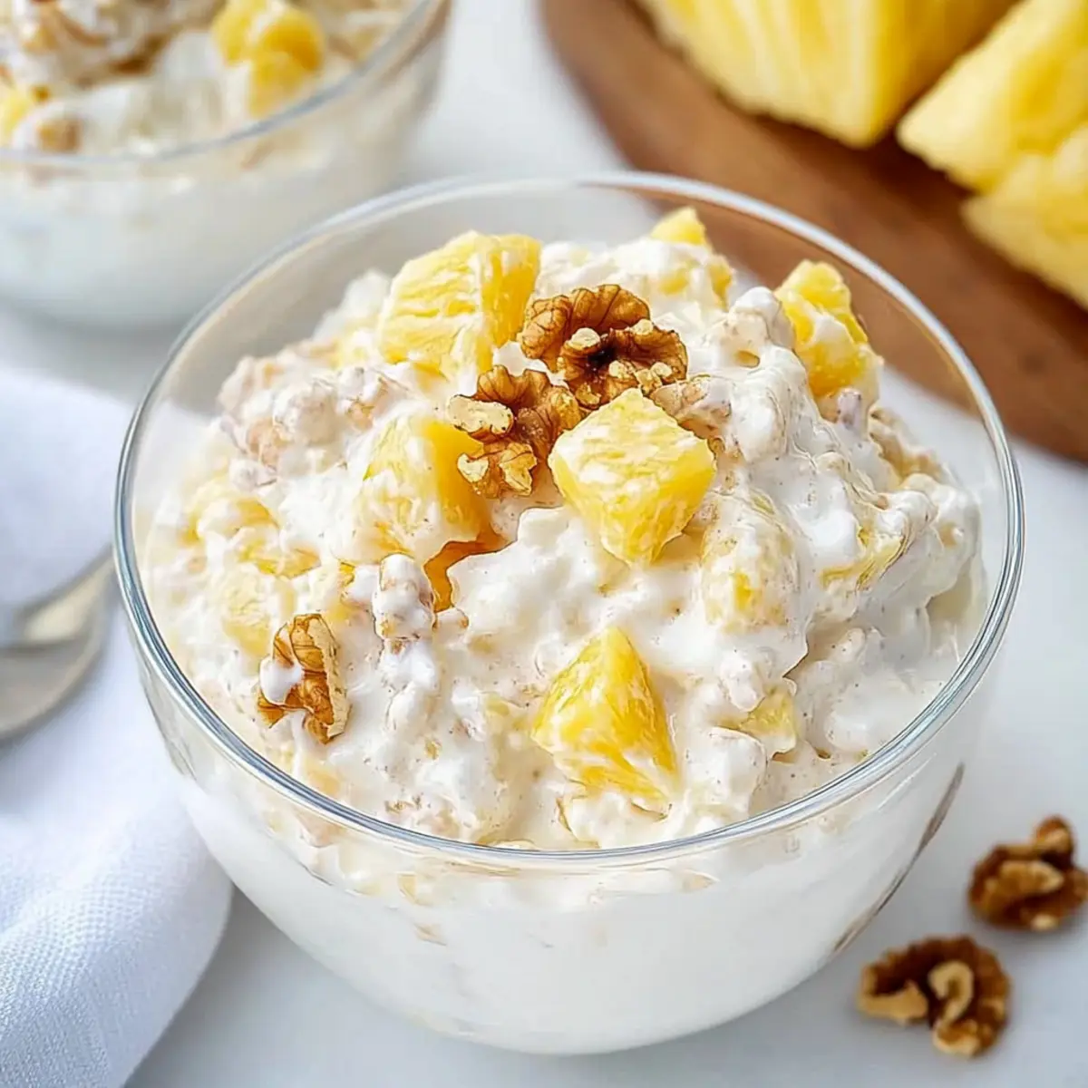 Pineapple Walnut Salad