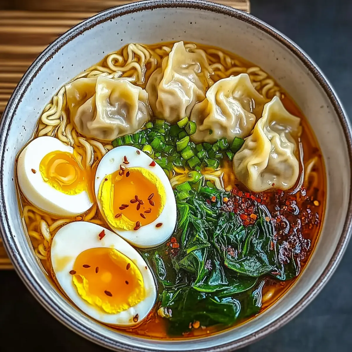 Dumpling Ramen Bowl
