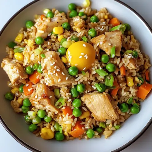 Protein-Packed Chicken Fried Rice