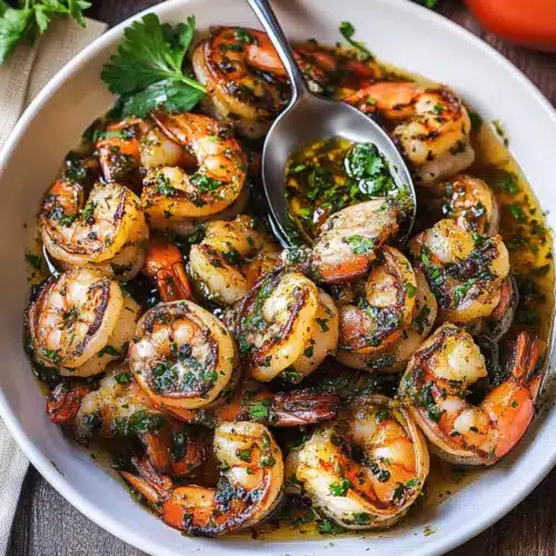Pan Seared Chimichurri Shrimp