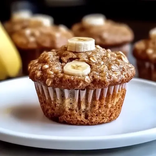 Banana Oatmeal Muffins