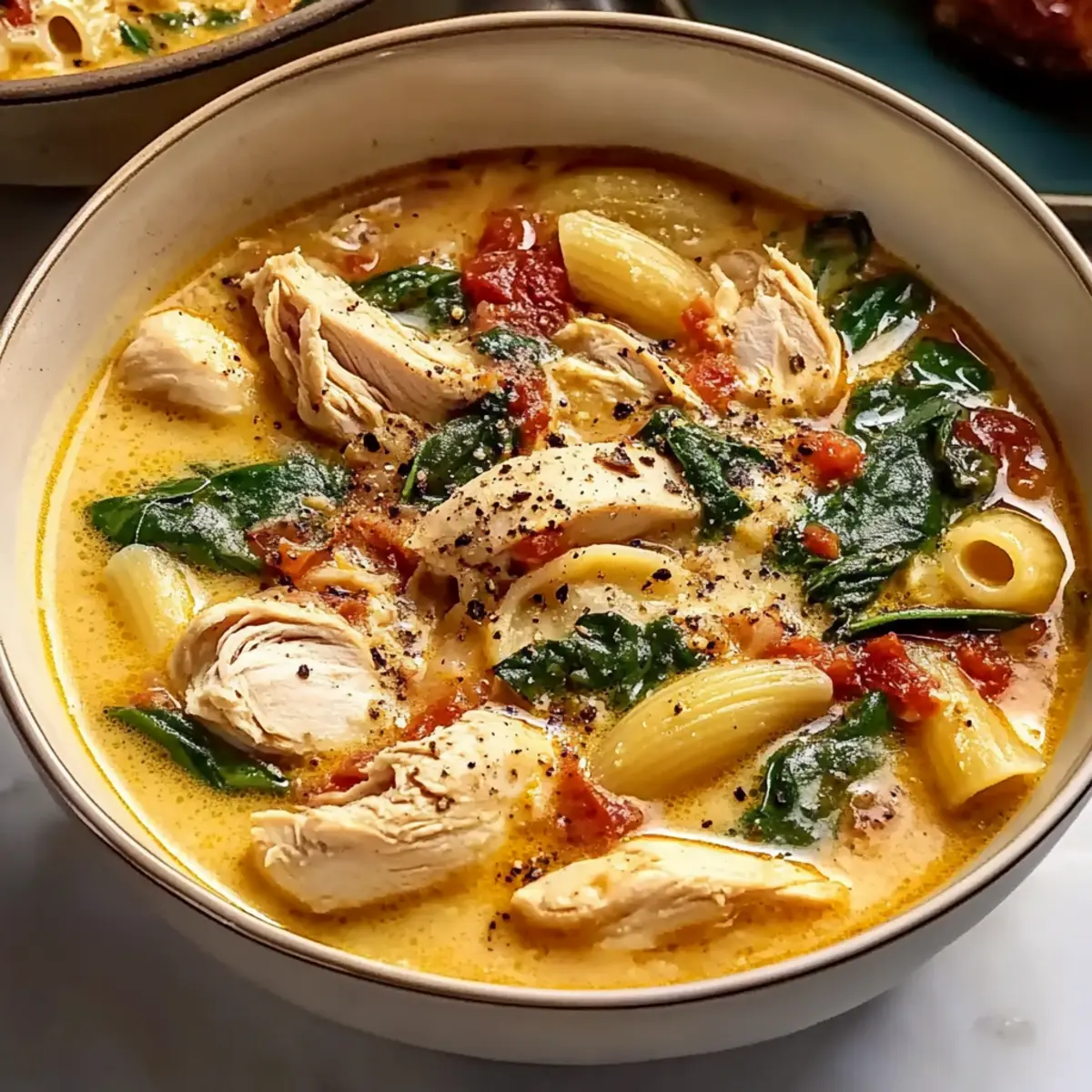 Simple Marry Me Chicken Soup