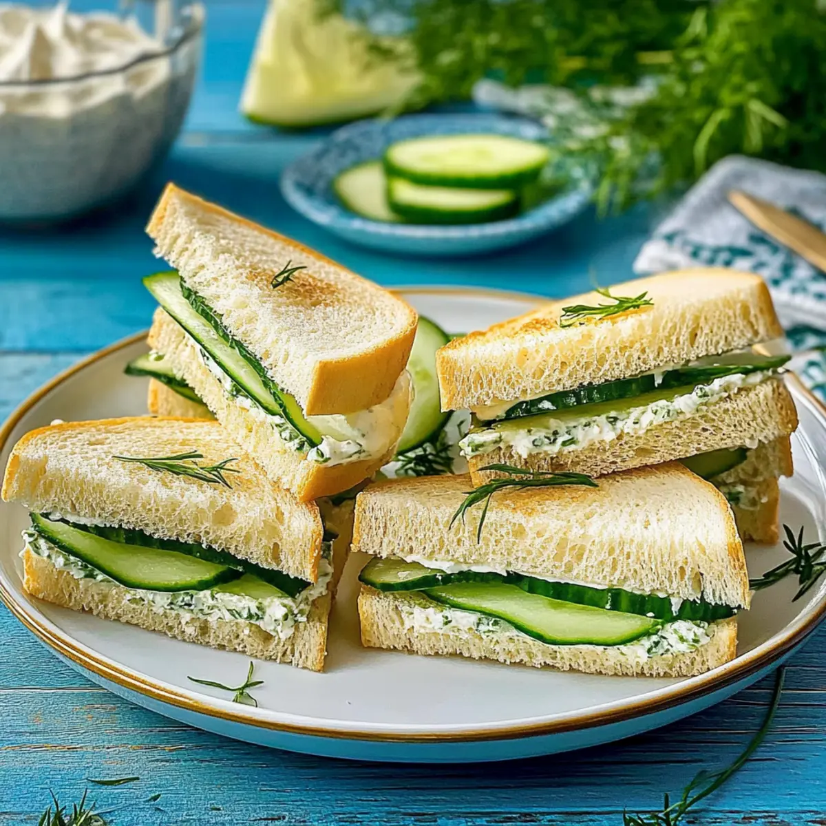 Cucumber Sandwiches