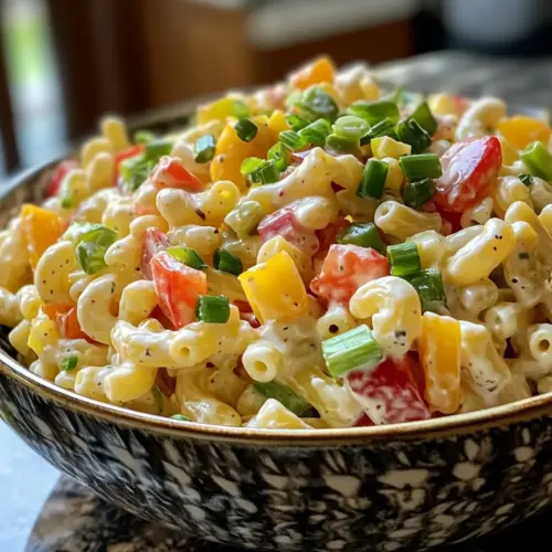 Savory Guy Fieri Macaroni Salad