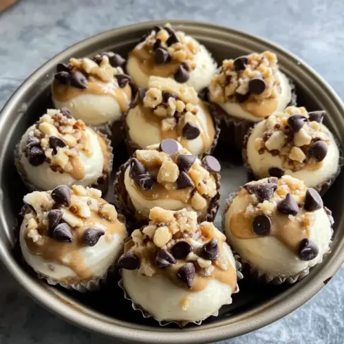 Peanut Butter Greek Yogurt Bites