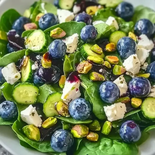 Blueberry Pistachio Spring Salad