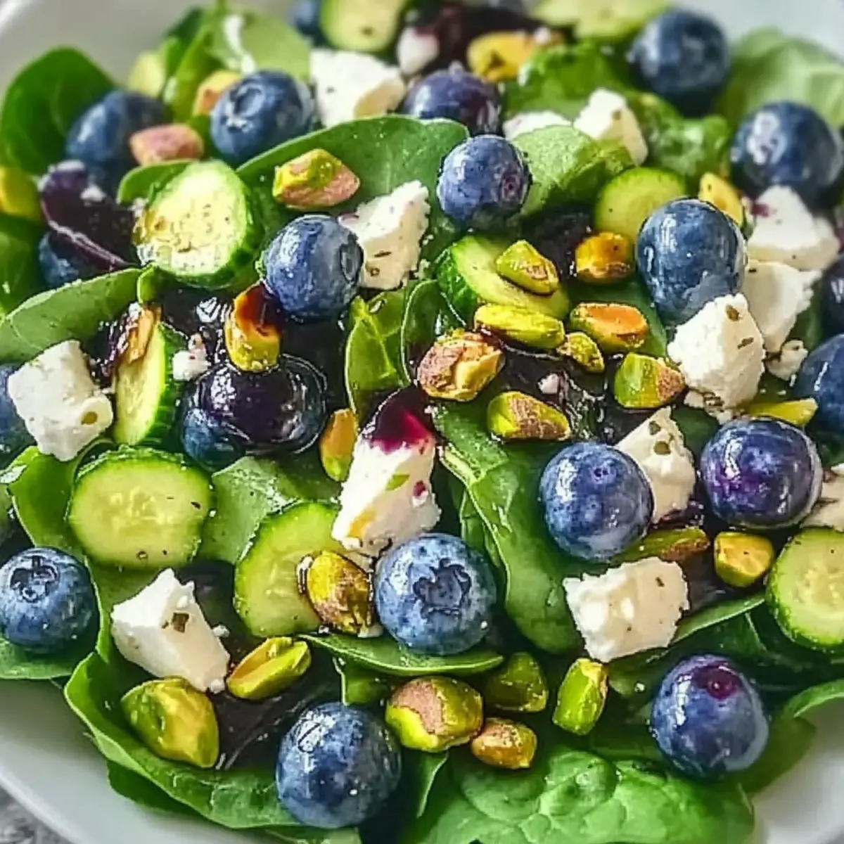 Blueberry Pistachio Spring Salad