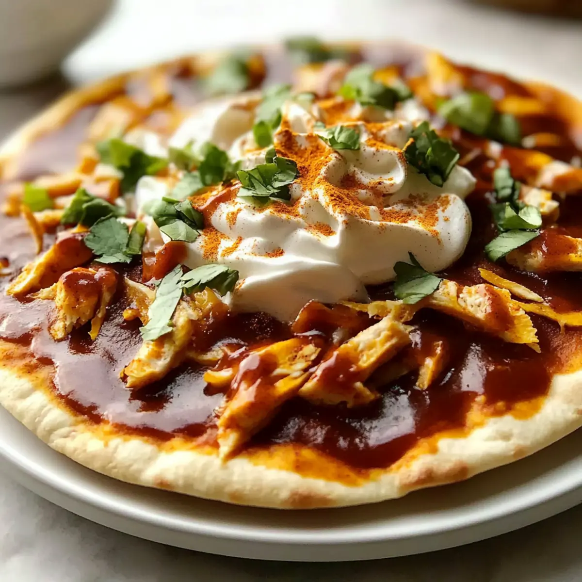 BBQ Chicken Flatbread