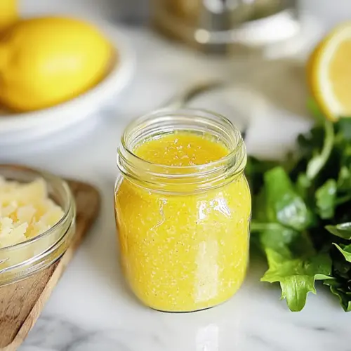 Lemon Parmesan Vinaigrette