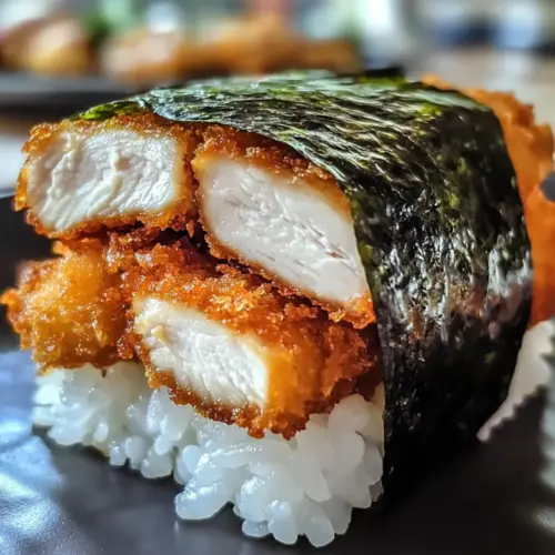 Crispy Chicken Katsu Musubi