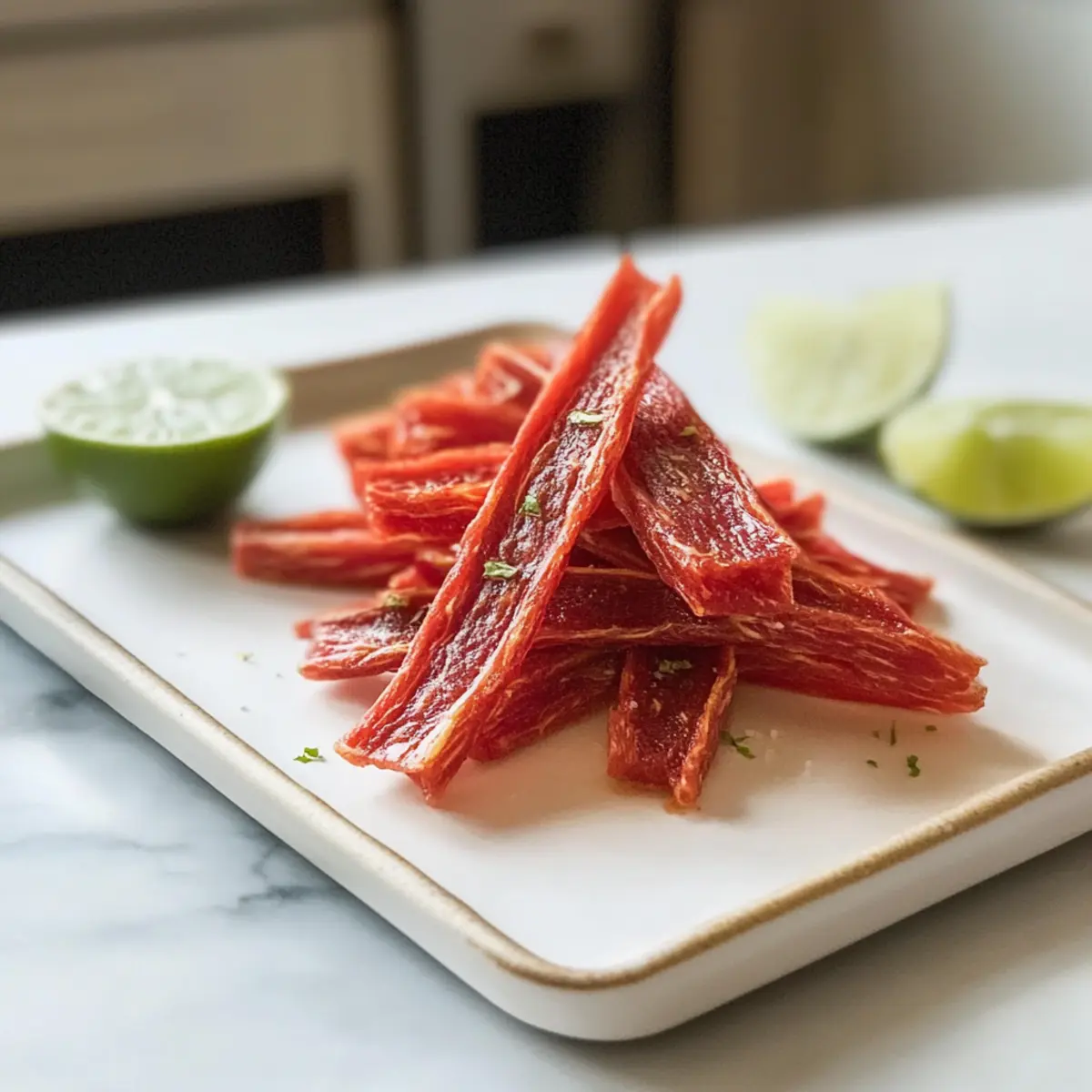 Air Fryer Watermelon Jerky