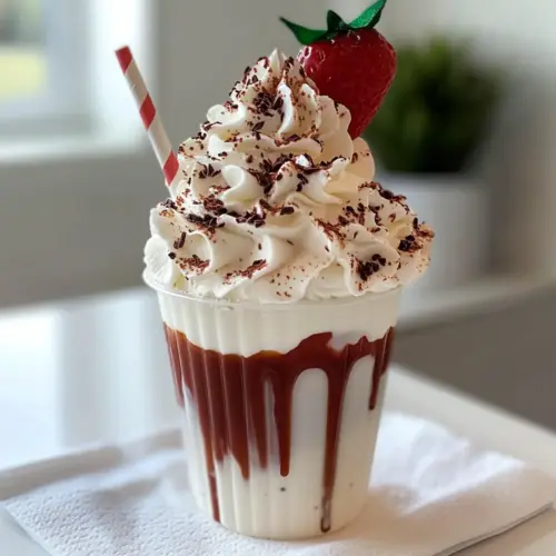Delicious Creamy Frappuccino