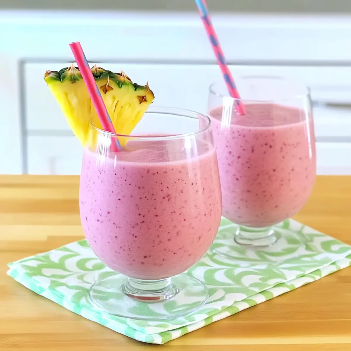 Pink Pineapple Protein Smoothie