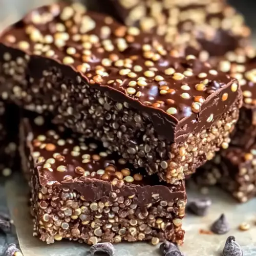 Chocolate Quinoa Crunch Bars