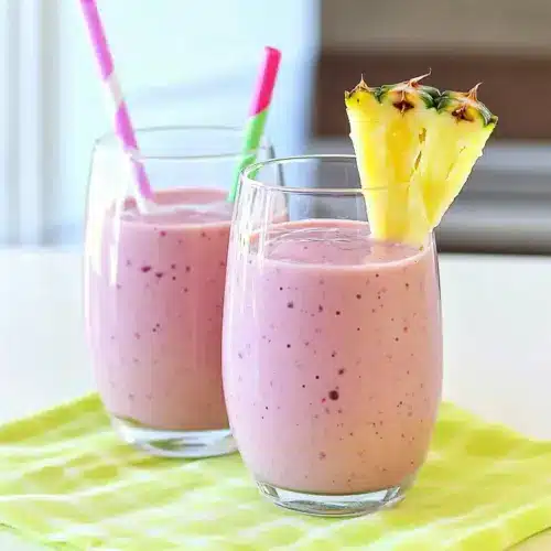 Pink Pineapple Protein Smoothie