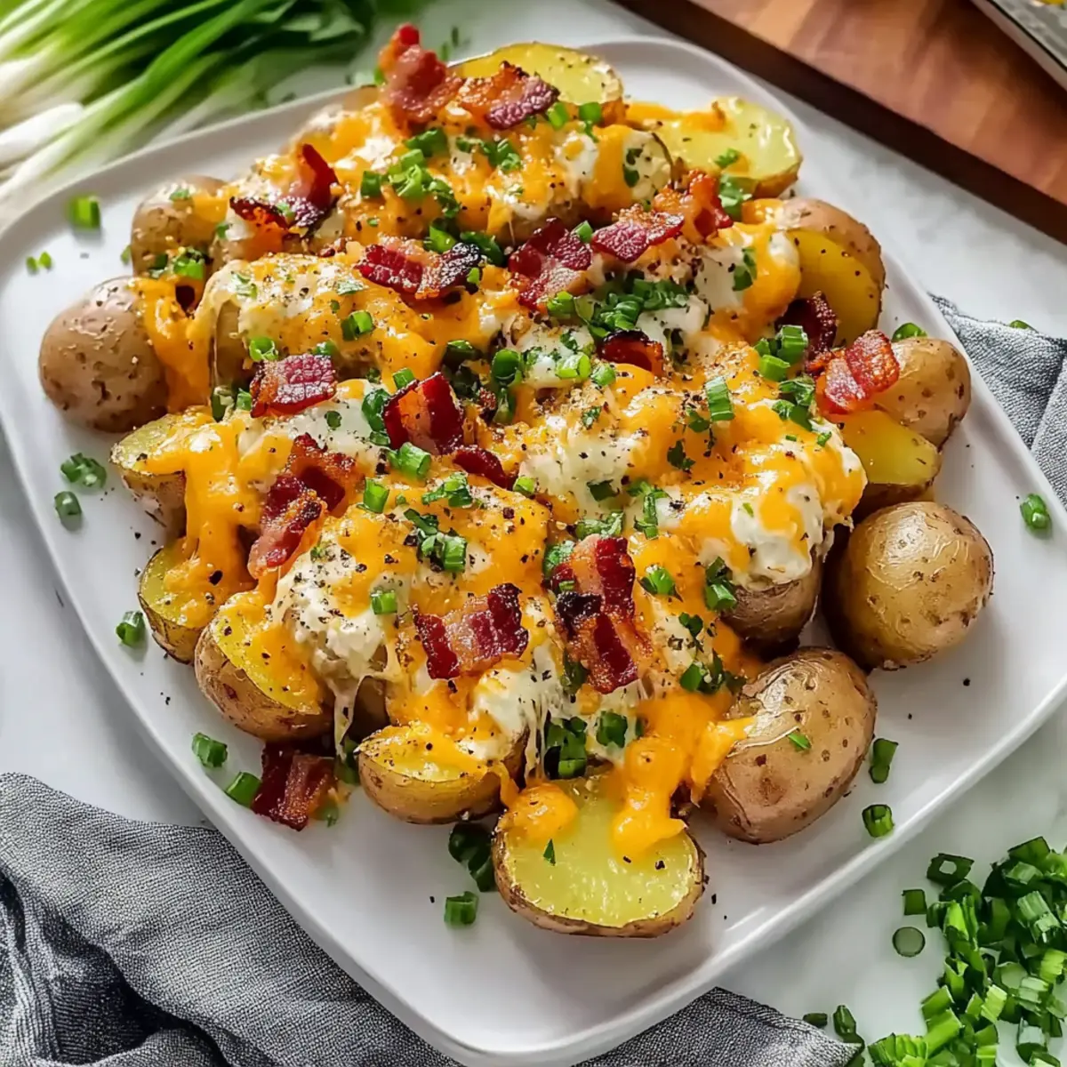 Homemade Grilled Ranch Potatoes