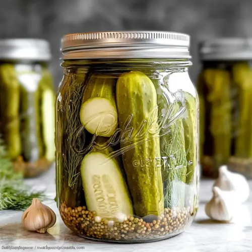 Homemade Dill Pickles
