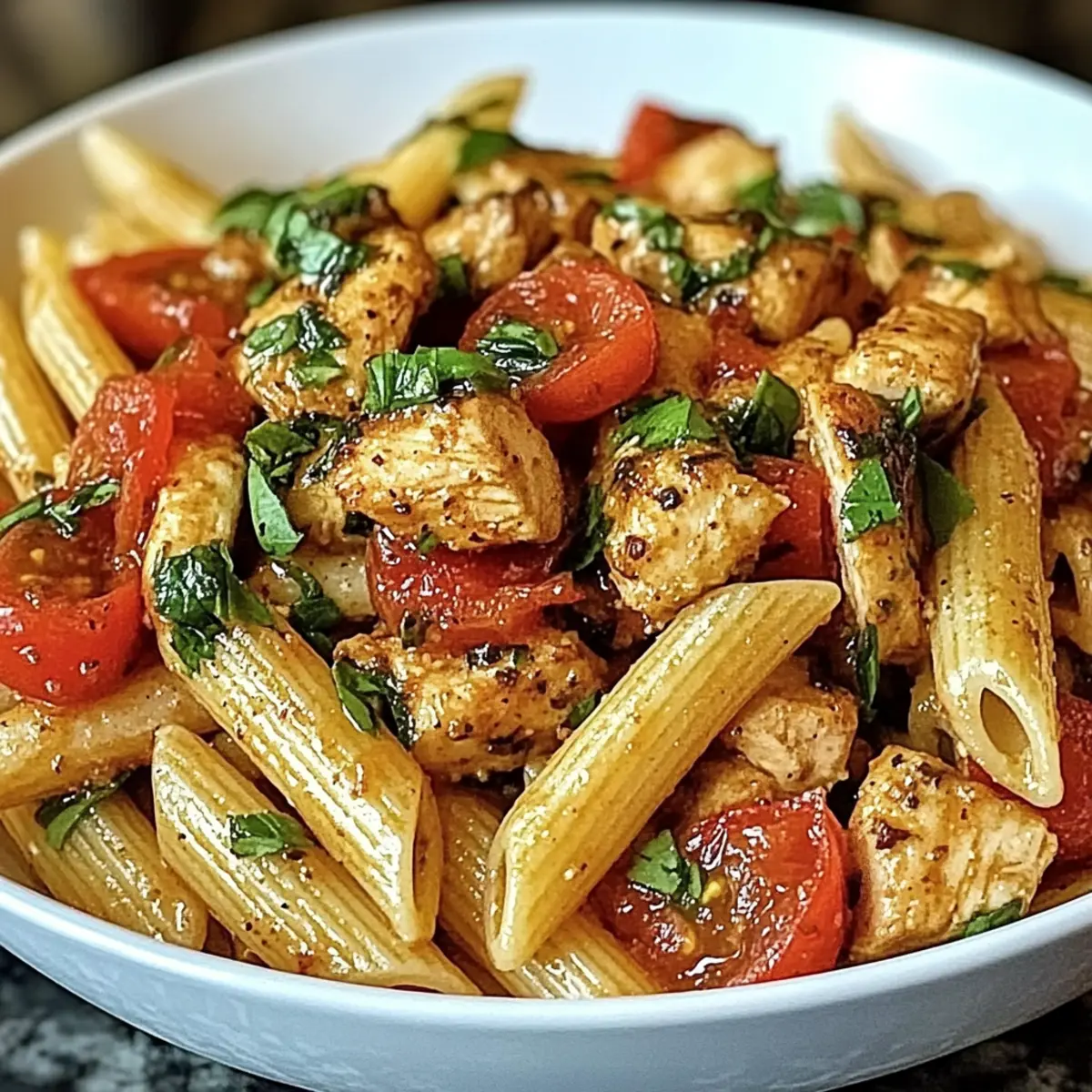 Bruschetta Chicken Pasta