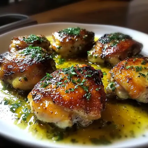 Garlic Parmesan Chicken Thighs