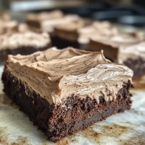 Root Beer Float Brownies