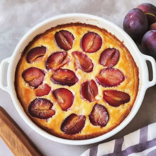 Plum Clafoutis