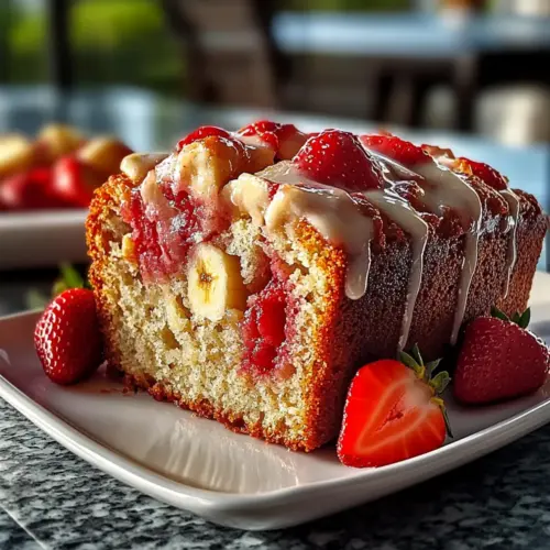 Strawberry Banana Bread