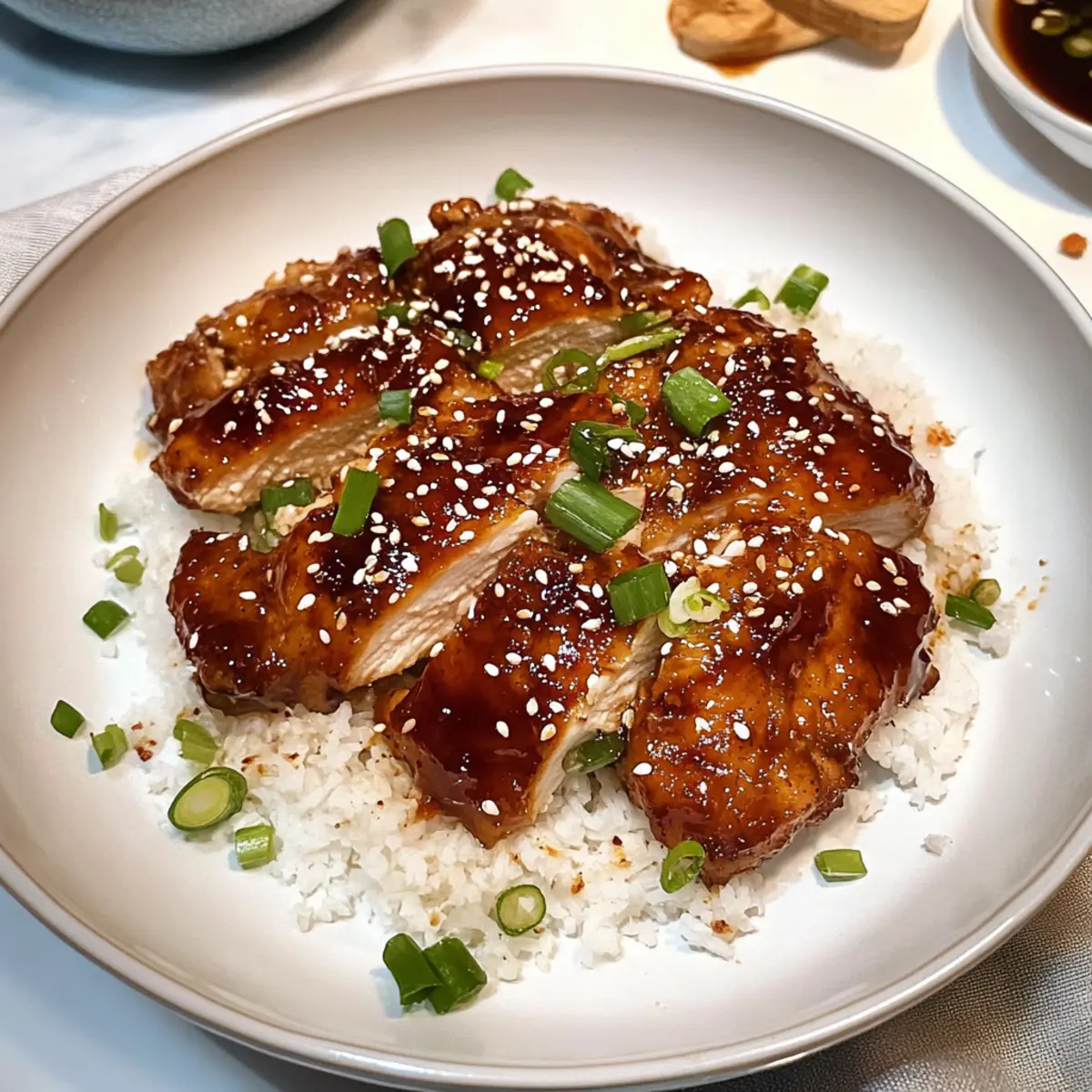 Soy Glazed Chicken