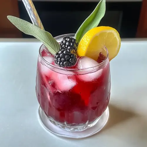 Blackberry Sage Iced Tea