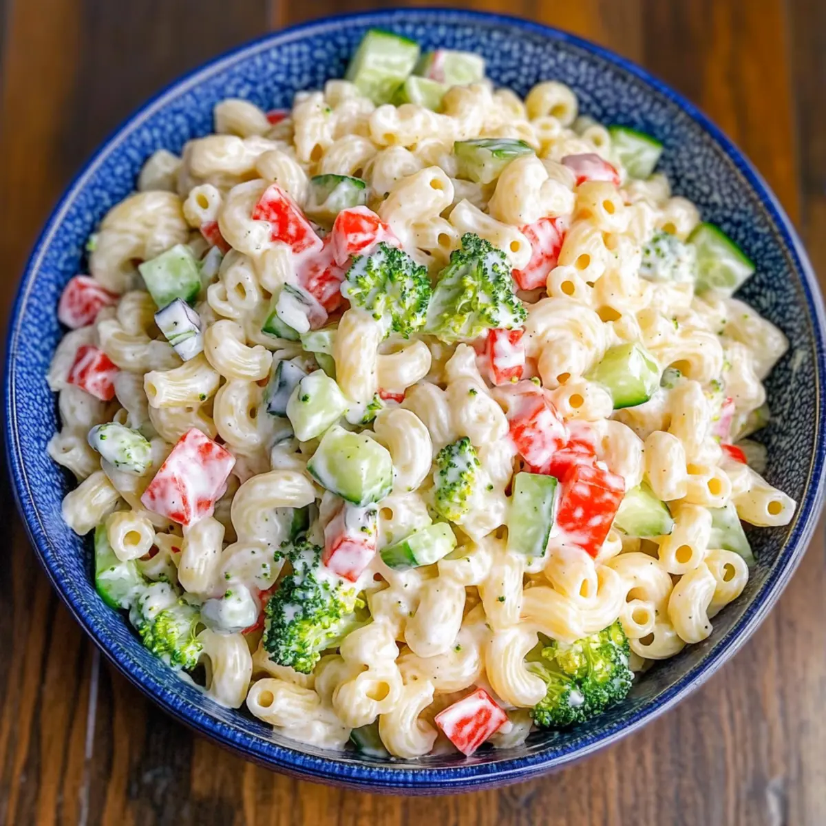 Creamy Summer Pasta Salad